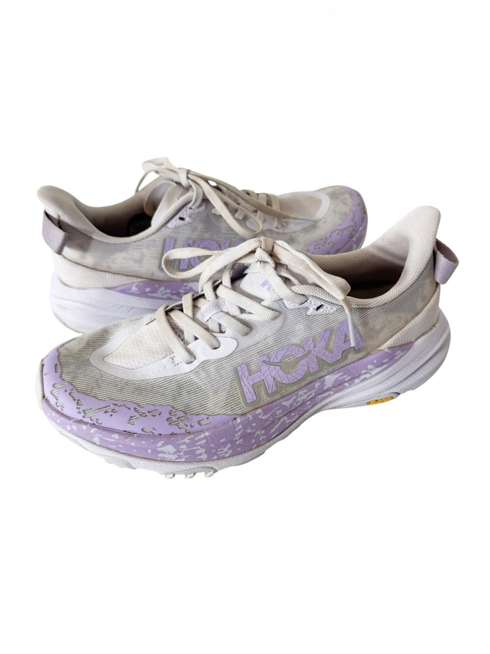 HOKA ONE ONE Speedgoat 6 Starlight Glow Aster Flower Running‎ Sneaker Size 6.5B